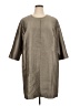 Eileen Fisher 100% Silk Gray Jacket Size 1X - photo 1