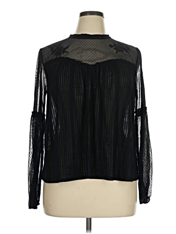 Xhilaration Long Sleeve Blouse (view 1)