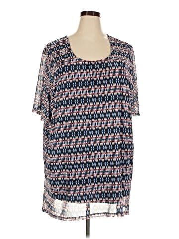 Catherines Short Sleeve Blouse (view 1)