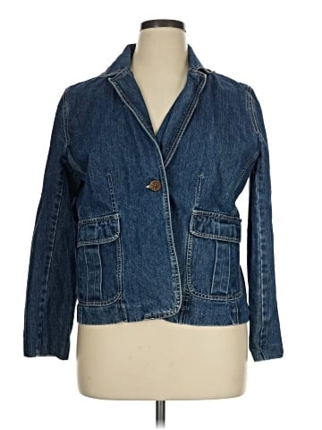 Caribbean Joe Denim Jacket (view 1)
