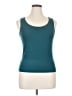 August Silk Teal Tank Top Size L - photo 1