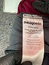 Patagonia 100% Polyester Color Block Gray Purple Athletic Shorts Size 8 - photo 3