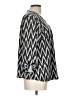Unbranded Chevron-herringbone Silver 3/4 Sleeve Blouse Size L (estimated) - photo 4