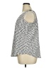 Faded Glory 100% Polyester Silver Sleeveless Blouse Size XL - photo 5