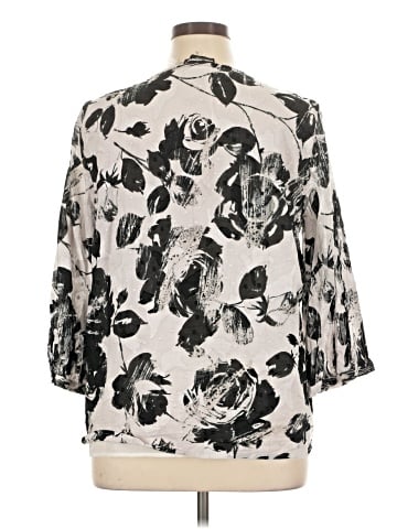 Karl Lagerfeld Paris 3/4 Sleeve Blouse (view 2)