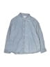 Zara 100% Cotton Solid Blue Long Sleeve Button-Down Shirt Size 7 - photo 1