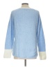Talbots Color Block Blue Pullover Sweater Size L - photo 2
