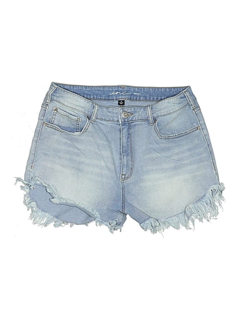 Pre-owned Inc Denim Denim Shorts In Blue