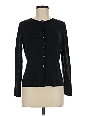 Neiman Marcus Silk Cardigan (view 1)