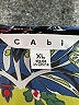 CAbi 100% Polyester Silver Black Kimono Size XL - photo 7