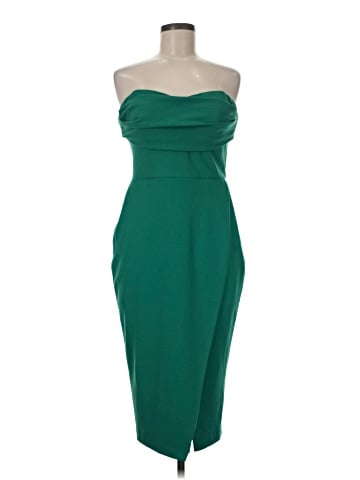 Aqua Cocktail Dress (view 1)