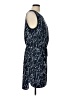 Athleta Graphic Blue Casual Dress Size L - photo 4