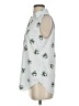 Ann Taylor 100% Polyester White Sleeveless Blouse Size S - photo 5