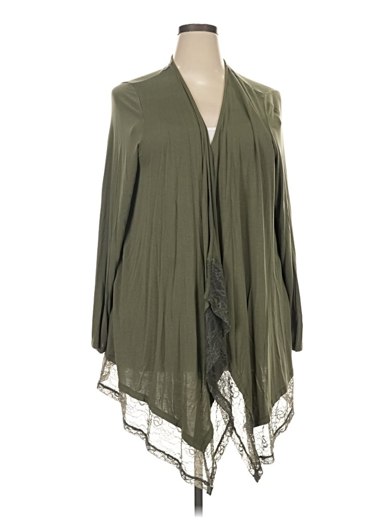Pre-owned Torrid Jacket In Green