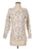 Boston Proper Animal Print Ivory Pullover Sweater Size XXS - photo 1