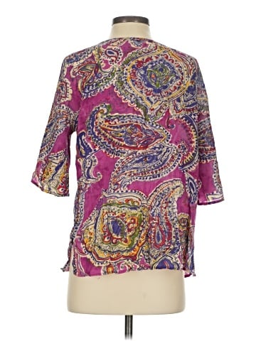 Lauren by Ralph Lauren 3/4 Sleeve Blouse (view 2)