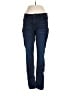 Express Solid Blue Jeans Size 12 - photo 1