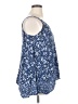 Unbranded Blue Sleeveless Blouse Size 12 - photo 4