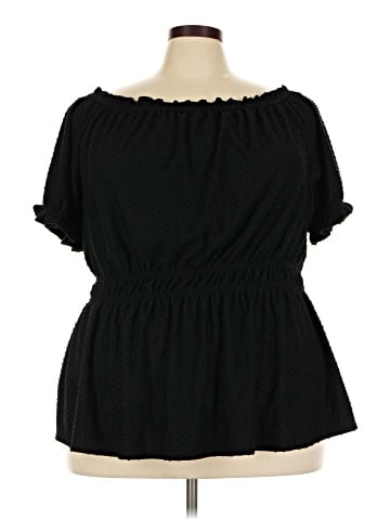 Lane Bryant Short Sleeve Blouse (view 1)
