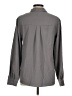 Unbranded 100% Polyester Solid Gray Long Sleeve Blouse Size M - photo 2