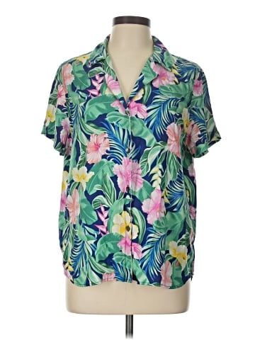 Tommy Bahama Short Sleeve Silk Top (view 1)