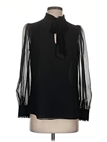 Kate Spade New York Long Sleeve Silk Top (view 1)