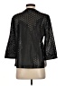 Travelers by Chico's 100% Polyester Polka Dots Black Raincoat Size Sm (0) - photo 2