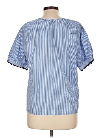 J.Crew Factory Store Short Sleeve Blouse (view 2)