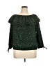 MICHAEL Michael Kors 100% Polyester Green 3/4 Sleeve Blouse Size XL - photo 1