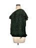 MICHAEL Michael Kors 100% Polyester Green 3/4 Sleeve Blouse Size XL - photo 5