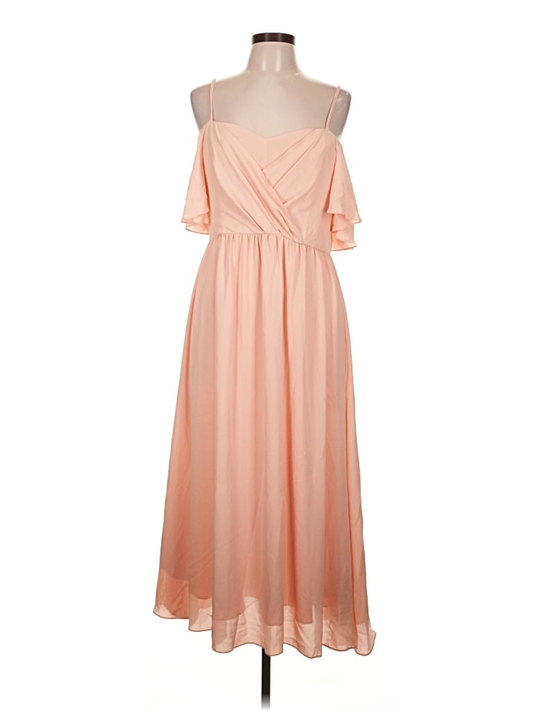Shein Casual Dress In Orange