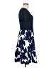 Unbranded Graphic Blue Casual Dress Size M - photo 4