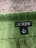 J.Crew 100% Linen Solid Green Shorts Size M - photo 3
