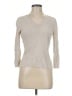 B. Moss Tan 3/4 Sleeve Top Size M - photo 1