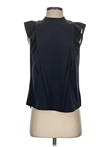 Rebecca Taylor Sleeveless Silk Top (view 1)