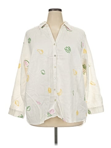 C&C California 3/4 Sleeve Button-Down Shirt (view 1)