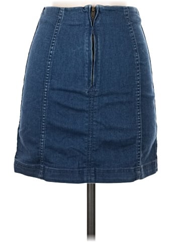 Free People Denim Skirt (view 2)