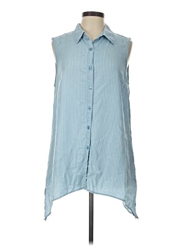 Zac & Rachel Sleeveless Button-Down Shirt (view 1)