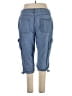 St. John's Bay Blue Cargo Pants Size 16 - photo 2