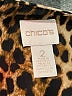 Chico's 100% Polyester Animal Print Gold Sleeveless Blouse Size Lg (2) - photo 7
