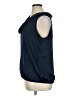 MICHAEL Michael Kors 100% Polyester Blue Sleeveless Blouse Size XL - photo 5