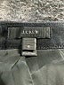 J.Crew 100% Wool Chevron-herringbone Black Wool Skirt Size 6 - photo 4