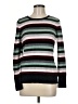 Vince Camuto Stripes Black Pullover Sweater Size M - photo 1