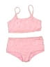Gap Hearts Pink Two Piece Swimsuit Size M (kids) - photo 1