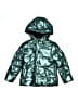 Jessica Simpson 100% Polyester Metallic Silver Teal Snow Jacket Size 6X - photo 1