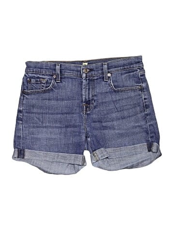 7 For All Mankind Denim Shorts (view 1)