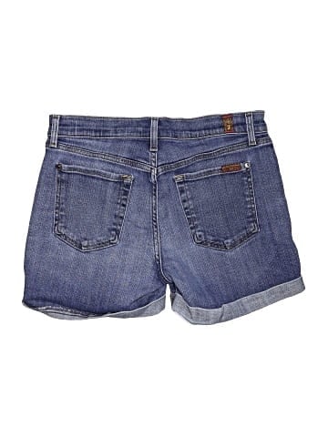7 For All Mankind Denim Shorts (view 2)