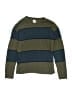 Gap Kids 100% Cotton Stripes Green Pullover Sweater Size 14 - 16 - photo 1