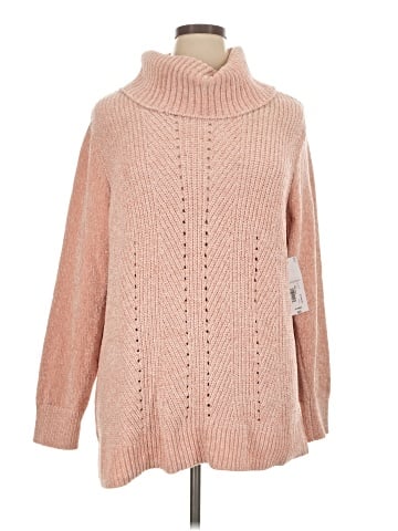 Liz Claiborne Turtleneck Sweater (view 1)