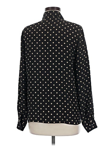 S.L.B. Long Sleeve Silk Top (view 2)